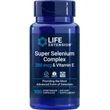Life Extension Selenium Komplex 200 mcg & Vitamin E Kapseln 100 St.