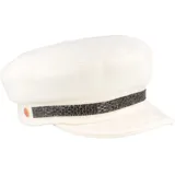 Mayser Schiebermütze Ballonmütze Kendy Schirmmütze mit Strass-Verzierung beige L