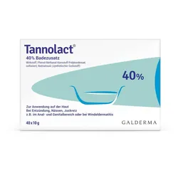 Tannolact 40% Badezusatz Beutel 40X10 g Bad