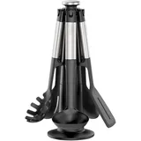 Joseph Joseph Elevate Küchenhelfer-Set 6-teilig Schwarz-Silber
