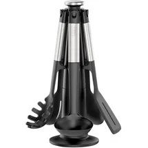 Joseph Joseph Elevate Küchenhelfer-Set 6-teilig Schwarz-Silber