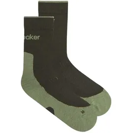 Icebreaker Merino Hike+ Light Crew Wandersocken 1 Dark Loden/Lichen 39-41