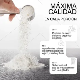 ORGAINIC Whey Protein Vanille Pulver 1000 g