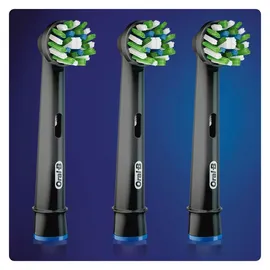 Oral-B CrossAction Aufsteckbürste schwarz 3 St.