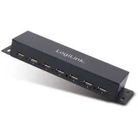 Logilink UA0148 USB 2.0 Hub 7-Port Metal USB-Hubs