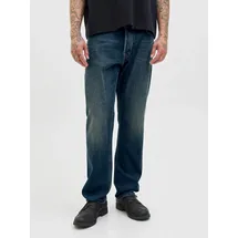 JACK & JONES Herren, Jeans JJICHRIS JJORIGINAL High Waist Relaxed fit, 12278270 blau Hoher Bund Knopfleiste W 29 L 32,