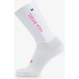 VAN RYSEL RCR-R Rennrad Socken 39-42 grau/weiß
