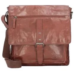 Pride and Soul Umhängetasche Leder 32 cm  braun
