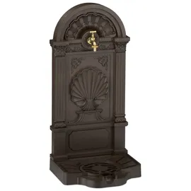 Relaxdays Standbrunnen Antik Dunkelbraun