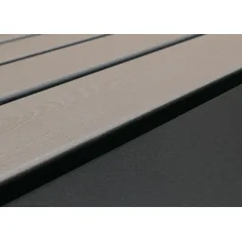 MCW Mülltonnenverkleidung O67 122 x 132 x 84 cm anthrazit