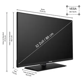Telefunken XF32N750M 32" LED Full HD TV schwarz