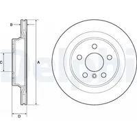 Delphi Bremsscheibe BG4778C
