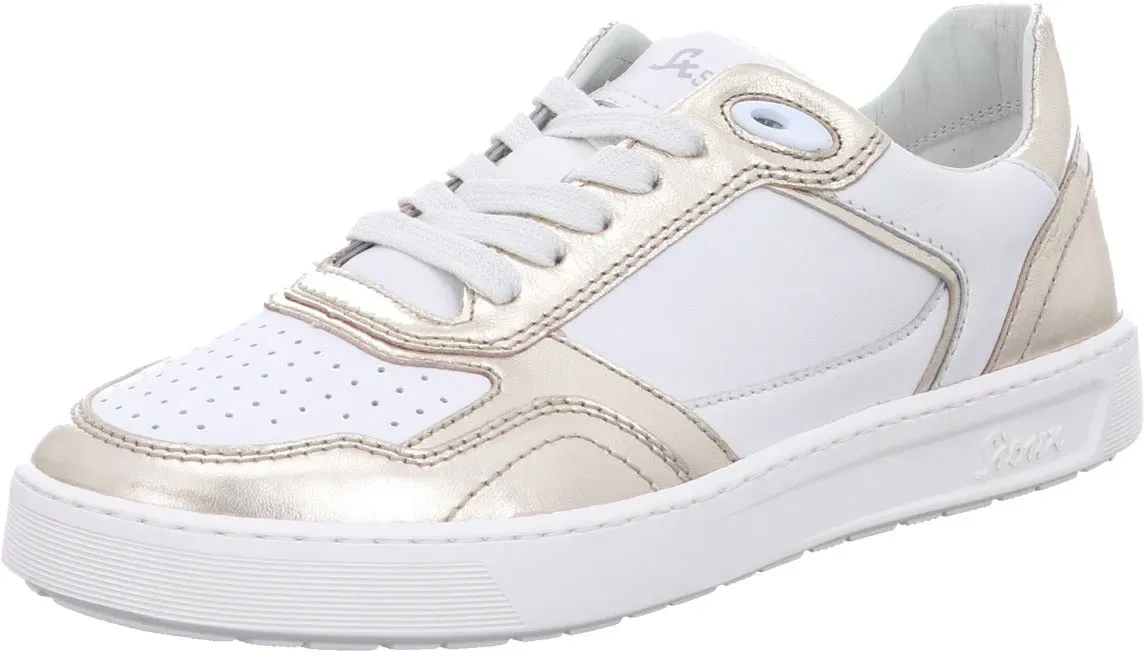 Sioux Schnürschuh Maites Sneaker weiß-kombi. 38