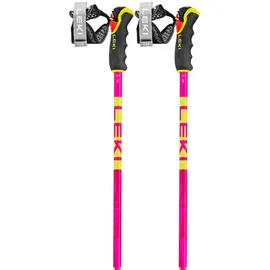 Leki Alpino Spitfire 3d Stöcke - Neonmagenta / Neonyellow / Berry - 125 cm