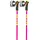 Leki Alpino Spitfire 3d Stöcke - Neonmagenta / Neonyellow / Berry - 125 cm