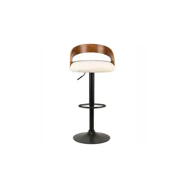 Möbel Kraft Barhocker 2er-Set 46 x 101 cm Weiß