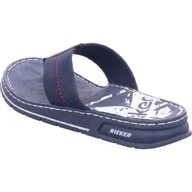 Rieker Herren 21280 Flipflop, Blau, 41 EU