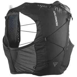 Salomon Active Skin 4 schwarz - Black / Metal - XL