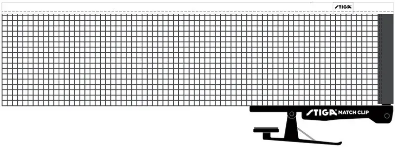 Tischtennisnetz Stiga  Match Clip