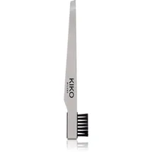 KIKO Milano Pro Tweezers Combo Pinzette mit abgeschrägten Enden mit Bürste 1 St.