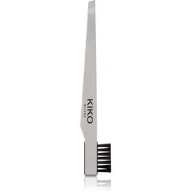 KIKO Milano Pro Tweezers Combo Pinzette mit abgeschrägten Enden mit Bürste 1 St.