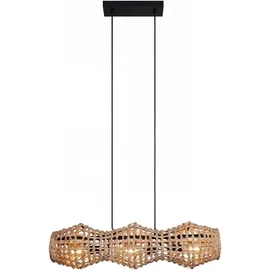 Licht-Erlebnisse Laukirch 3-flg. 80 cm rund schwarz