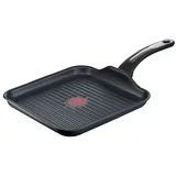 Tefal Selection Grillpfanne 26 x 26 cm, Titanium Antihaft-Versiegelung, Thermo-Spot Temperaturindikator, Advanced Induction, für alle Herdarten inkl. Induktion