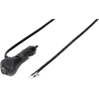 TRU Components Kfz-Stecker inkl. Kabel Belastbarkeit Strom max.=10 A