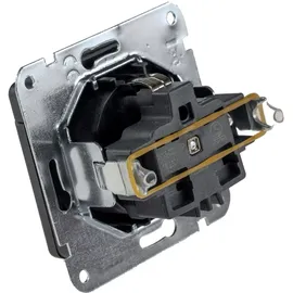 ChiliTec Schuko-Steckdose IP40 Unterputz anthrazit 3 St.