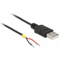 DeLock USB-A 1,5 m Schwarz