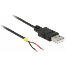 DeLock USB-A 1,5 m Schwarz