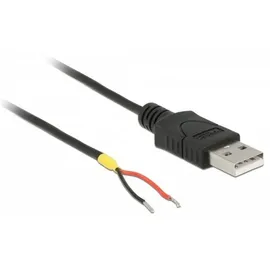 DeLock USB-A 1,5 m Schwarz