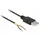 DeLock USB-A 1,5 m Schwarz