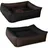 Hundesofa MAX Quattro L 80 x 65 cm braun