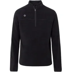 SUTTON M Izas Herren Fleece-Pullover für Stadt und Sport SUTTON M SCHWARZ|SCHWARZ|SCHWARZ XL