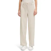 Betty & Co Stoffhose mit weitem Bein in beige, | Gr.: 44