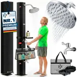 Kesser Solardusche 40 l schwarz 23567