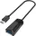 Hama USB-C auf USB-A Adapter 15 m Schwarz