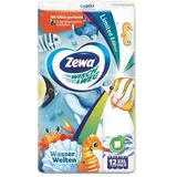 Zewa Küchenrolle Wisch und Weg Limited Edition, 2-lagig, 45 Blatt je Rolle, XXL Pack, 12 Rollen