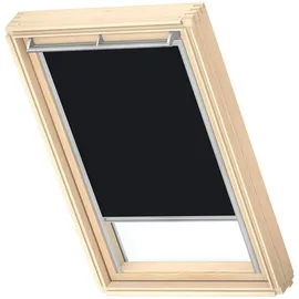 VELUX Verdunkelungsrollo DKL S06 3009S Schwarz, 3009, Aluminiumschiene,GEL,Manuell,VELUX