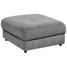 ed exciting design Sitzhocker Barura 84 x 43 x 84 cm Polyester Grau