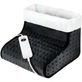 Cecotec Elektrischer Fußwärmer - Fußheizgerät - HeatConfort FootWarmer. 100 W, automatische Abschaltung, 3 einstellbare Temperaturstufen, weich und atmungsaktiv, Überhitzungsschutz