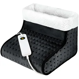 Cecotec Elektrischer Fußwärmer - Fußheizgerät - HeatConfort FootWarmer. 100 W, automatische Abschaltung, 3 einstellbare Temperaturstufen, weich und atmungsaktiv, Überhitzungsschutz