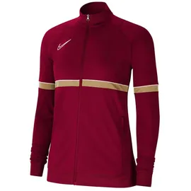 Nike Academy 21 Track Jacket, TEAM RED/WHITE/JERSEY GOLD/WHITE, CV2677-677, XS