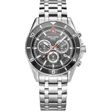 Swiss Alpine Military 7034.9132 Herrenuhr Sierra Chronograph 43mm 10ATM