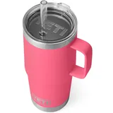 YETI COOLERS Yeti Rambler Strohbecher, Tropical Pink, 25 oz 739 ml)