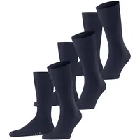 Falke Airport Socken 3er Pack Dark Navy 39-40