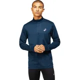 Asics Herren Core LS 1/2 Zip Winter Top blau