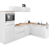 OPTIFIT Winkelküche »Bern«, Stellbreite 265x175 cm, wahlweise mit E-Geräten weiß