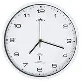 vidaXL Funkwanduhr mit Quarzwerk 31 cm Weiß